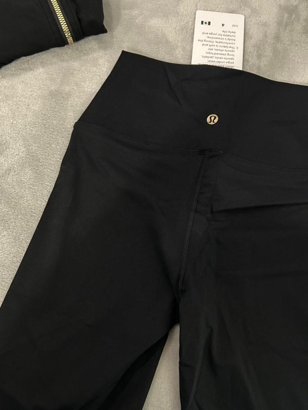 lululemon athletica Black Athletic Jacket & High-Rise Leggings Set - Picture 4 of 7